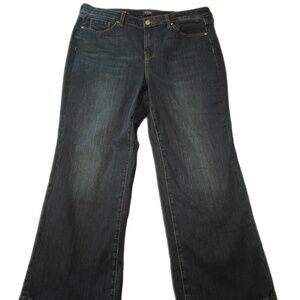 NYDJ Julia Flare Relaxed Jeans Size 14